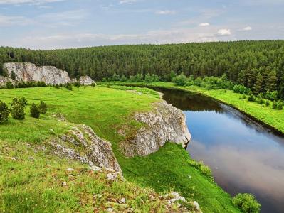 Сплав по реке Реж