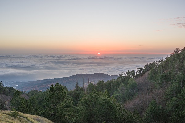 Закат в Крыму