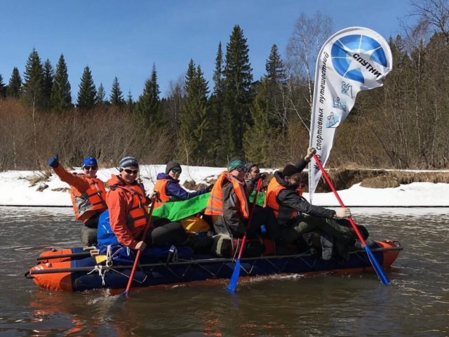 Сплав по реке Койва