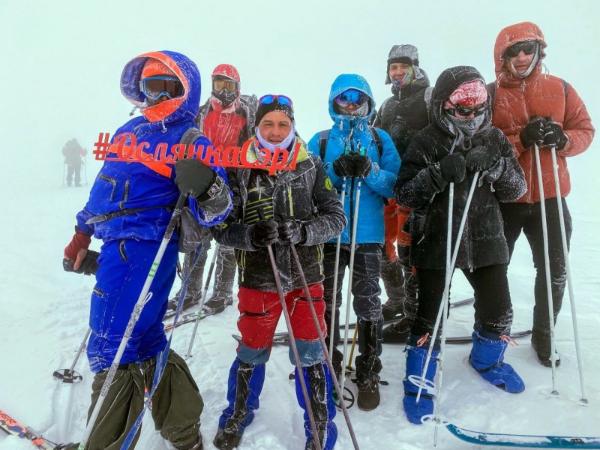 Лыжный поход Ослянка