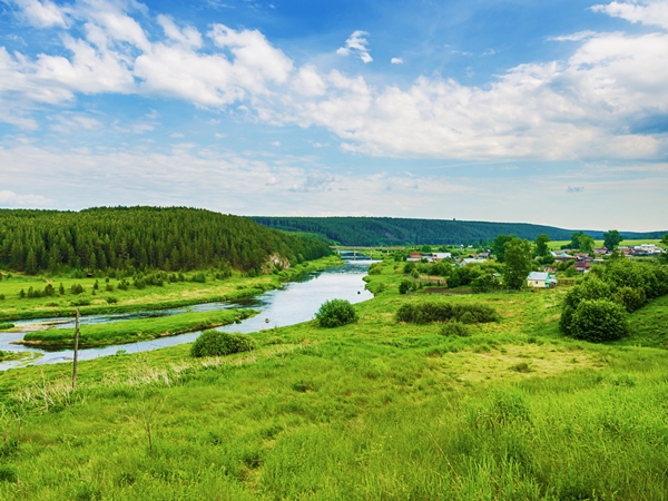 Сплав по реке Реж
