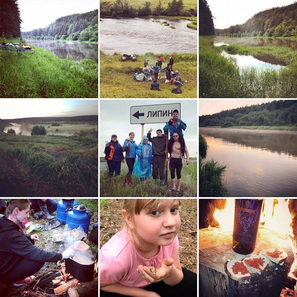 Сплав по реке Реж