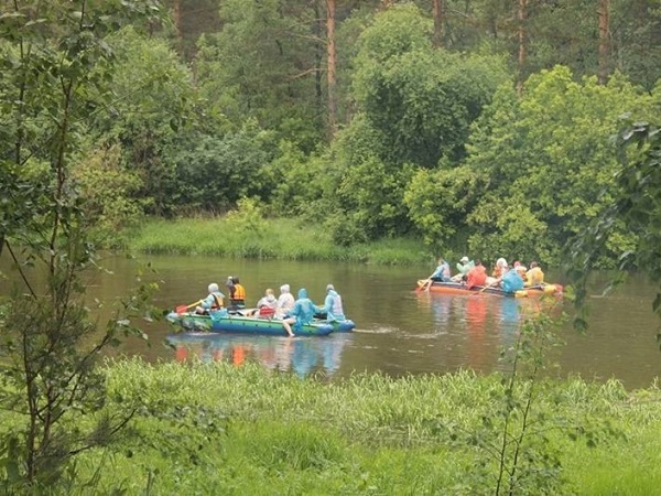 Сплав по реке Реж