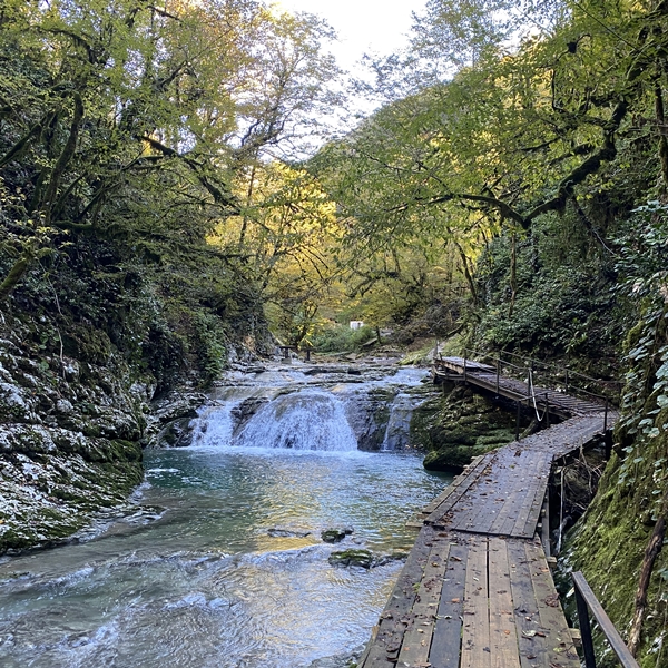 водопады Абхазия