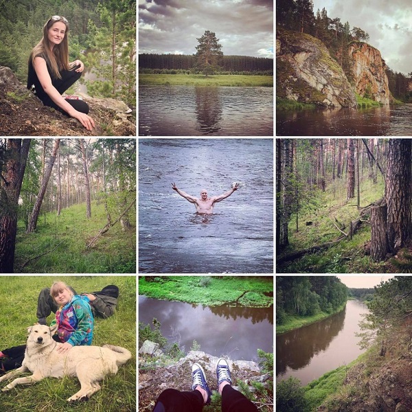 Сплав по реке Реж