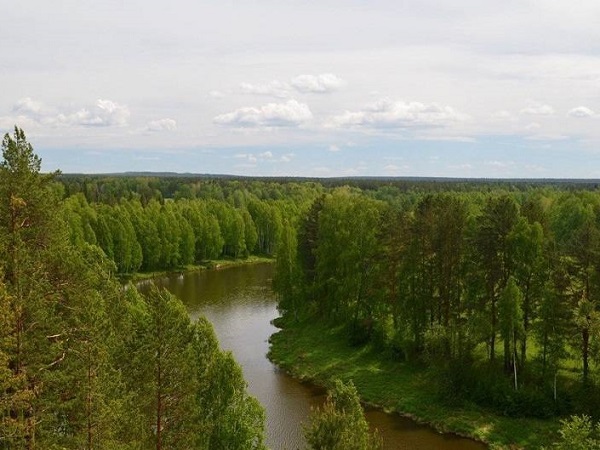 Сплав по реке Реж