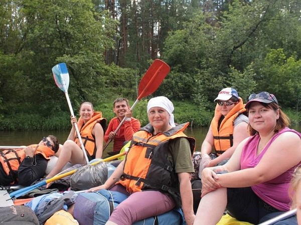 Сплав по реке Реж