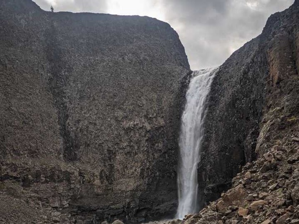 Водопад плато Путорана