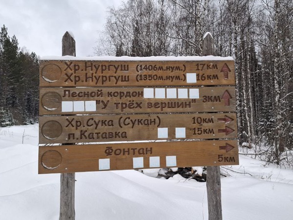 Зимний поход по парку Зюраткуль