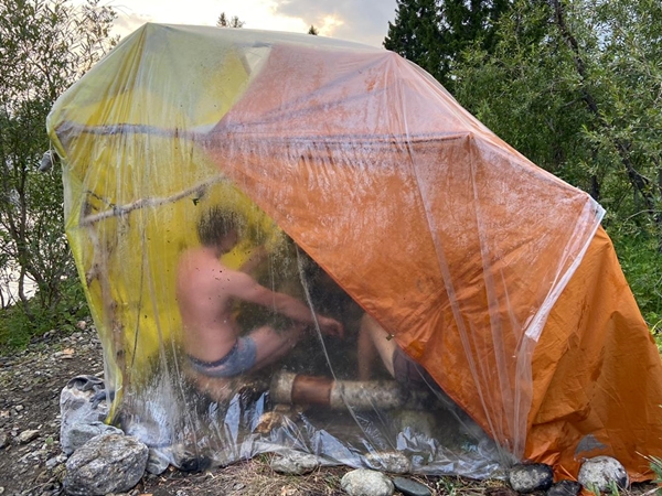 Походная баня