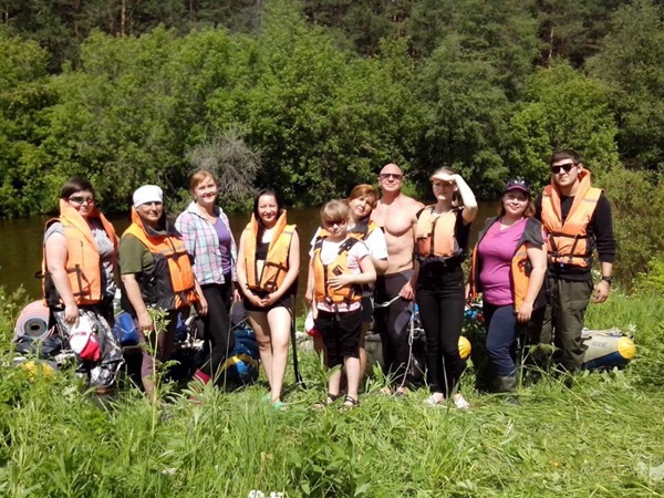 Сплав по реке Реж